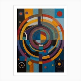 Circle Of Life 1 Art Print