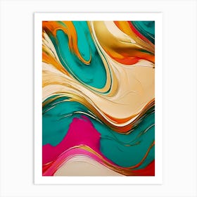 Flowing Art Art Print