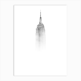 Empire State Building Art Print