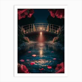 Bridge Over The River 1 Art Print