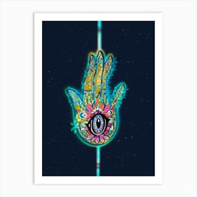 Hamsa Perspective Art Print