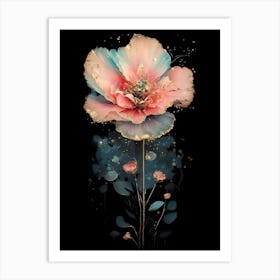 Pink Poppy Art Print