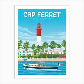 Cap Ferret Bassin Arcachon Art Print