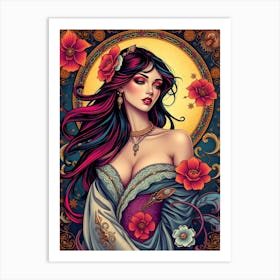 Egyptian Woman 1 Art Print