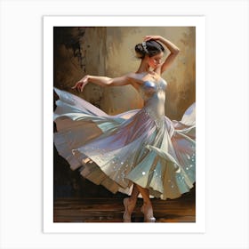 Ballerina 6 Art Print