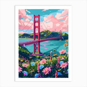 Golden Gate Bridge Art Print