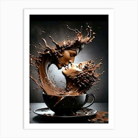 Chocolate Kisses Art Print