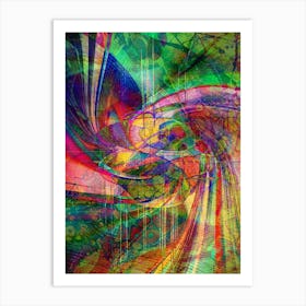 Abstract Painting, Abstract Art, Psychedelic Art, Psychedelic Art Art Print