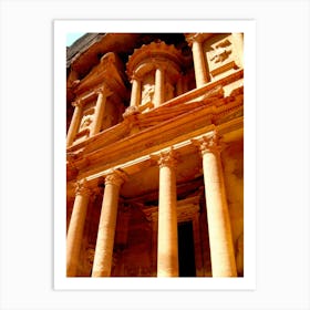 Petra the Treasury Art Print