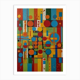 Abstract Painting 112 Art Print