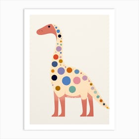 Nursery Dinosaur Art Brontosaurus Art Print