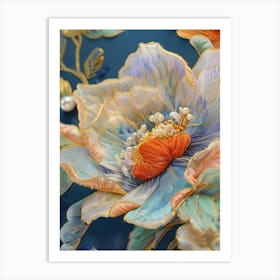 Flower Painting Art Print