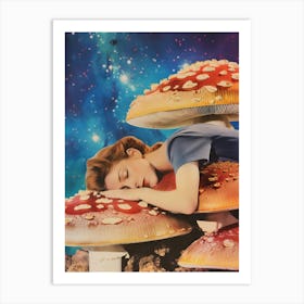 Dreaming Of Mushrooms Art Print