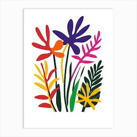 Tropical Flowers 2 Art Print