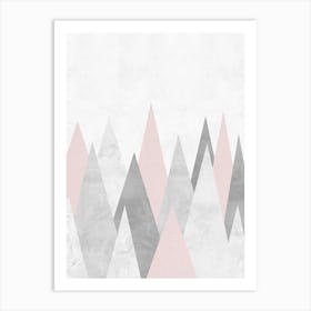 Scandinavian mountains 4 Art Print