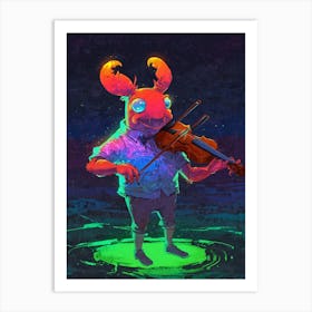 Saxophone Player Art Print