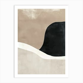 Shades Of Tranquility Minimalist Style Art Print