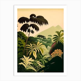 Jamaica Rousseau Inspired Tropical Destination Art Print