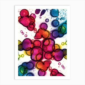 Alcohol Ink 1 Art Print