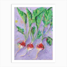 Radishes 1 Art Print