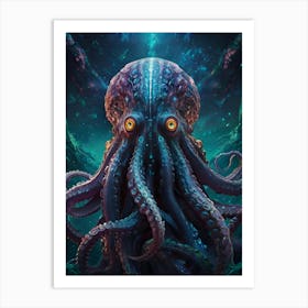 Octopus Art Print