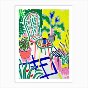 Garden Illustration Art Print