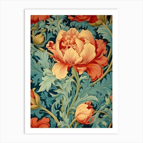 Victorian Wallpaper 6 Art Print