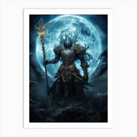 Dark Lord Of The Rings 3 Art Print