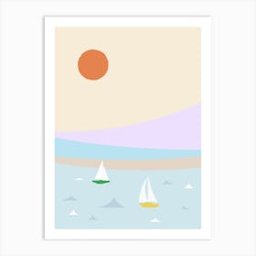 Sun See Art Print