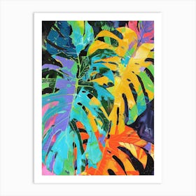 Monstera Leaves Art Print