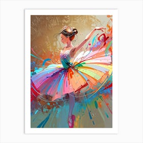 Ballerina Painting 5 Art Print