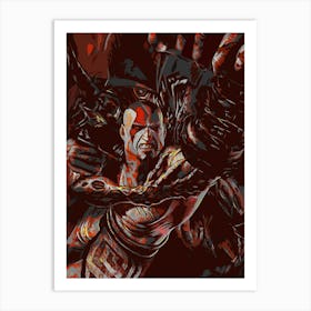 God Of War 8 Art Print