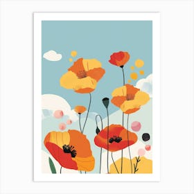 Poppies 63 Art Print