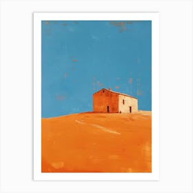 House On A Hill 3 Art Print