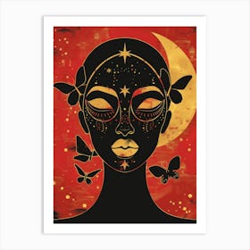 I Am The Moon Canvas Print 1 Art Print