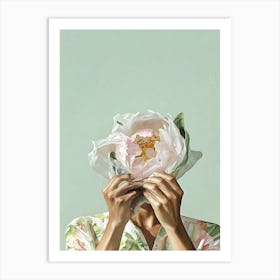 Peony Art Print