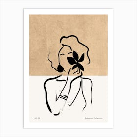 Portrait Of A Woman 25 Art Print