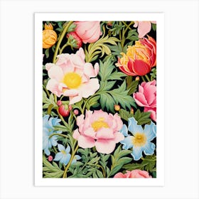 Floral Pattern 69 Art Print