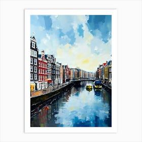 Amsterdam Canal 8 Art Print