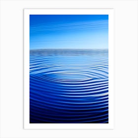 Water Ripples Lake Waterscape Photography 1 Art Print
