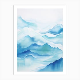 Blue Mountains 3 Art Print