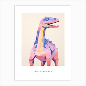 Nursery Dinosaur Art Indominus Rex 1 Poster Art Print