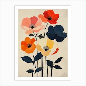 Flowers In Bloom 5 Art Print