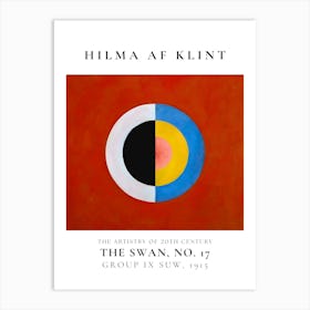 Hilma Af Klint Swan No 7 1 Art Print