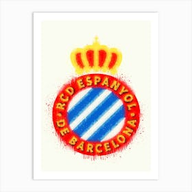 Rcd Espanyol Painting Art Print