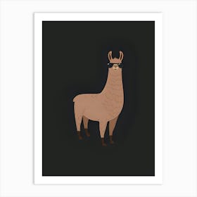 Llama 1 Art Print