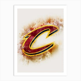 Cleveland Cavaliers 4 Art Print