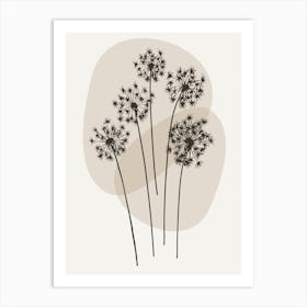 Dandelion Fy Art Print