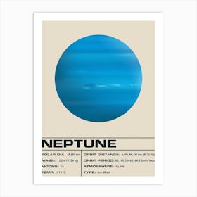 Neptune Light Art Print