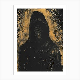 'The Hooded Man' Art Print